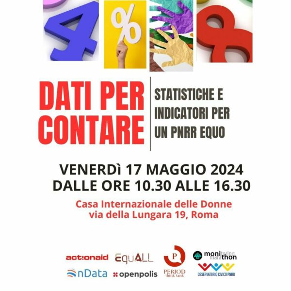 Dati per contare arriva a Roma