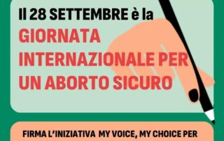 28 settembre: giornata internazionale per un aborto sicuro