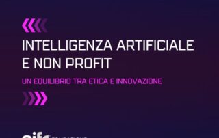 intelligenza artificiale e no profit