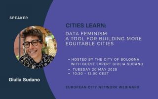 Data feminism: a tool for building more equitable cities