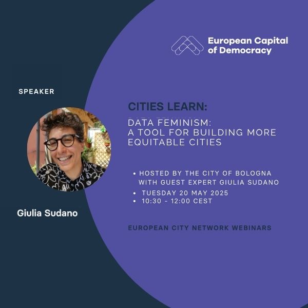Data feminism: a tool for building more equitable cities