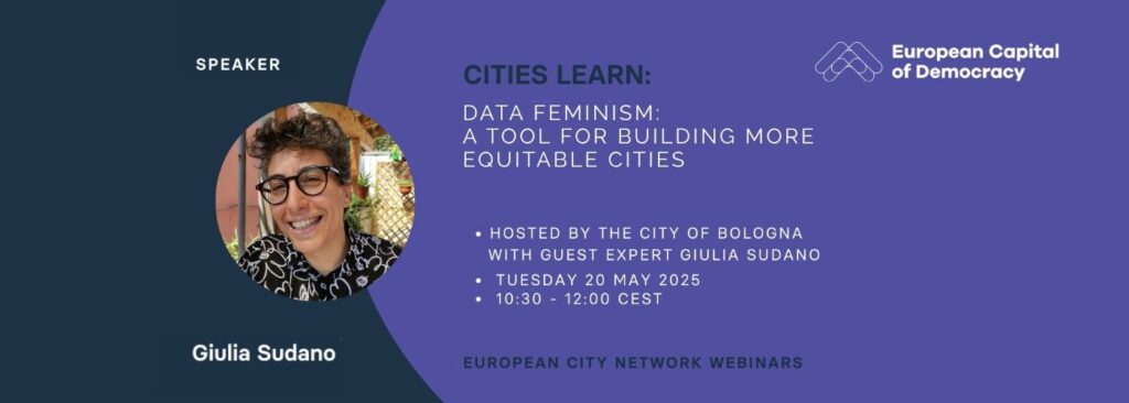 Data feminism: a tool for building more equitable cities
