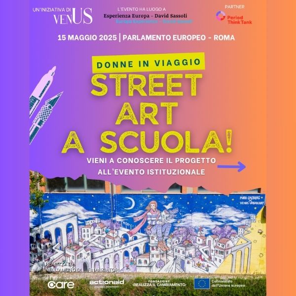 Donne in viaggio. Street art a scuola